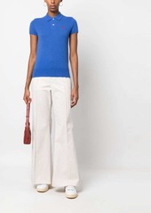 Ralph Lauren: Polo high-waisted stretch-cotton flared trousers