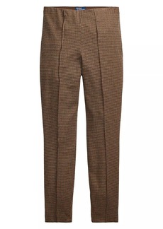 Ralph Lauren: Polo Houndstooth Wool-Blend Crop Pants