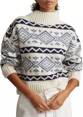 Ralph Lauren: Polo Intarsia Wool-Blend Sweater