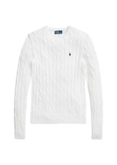 Ralph Lauren: Polo Julianna Cable-Knit Pima Cotton Sweater