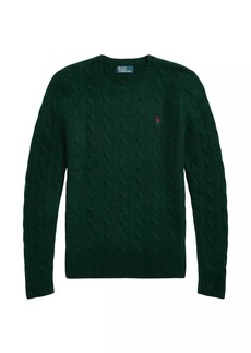 Ralph Lauren: Polo Julianna Cable-Knit Wool-Cashmere Sweater