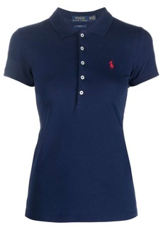 Ralph Lauren: Polo Julie logo-embroidered polo shirt