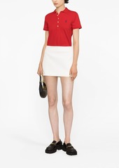 Ralph Lauren: Polo Julie logo-embroidered polo shirt