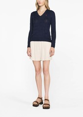 Ralph Lauren: Polo Kimberly Polo Pony cable-knit jumper