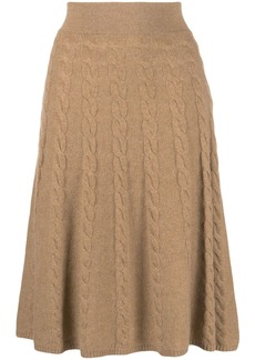 Ralph Lauren: Polo knit midi skirt