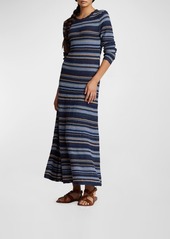 Ralph Lauren: Polo Knit Striped Sweater Dress