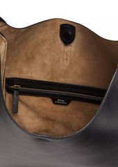 Ralph Lauren: Polo Large Polo ID Leather Shoulder Bag