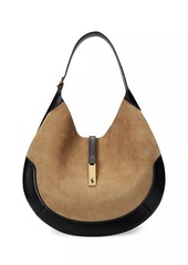 Ralph Lauren: Polo Large Polo ID Suede Bag