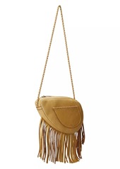 Ralph Lauren: Polo Leather Fringe Crossbody Bag