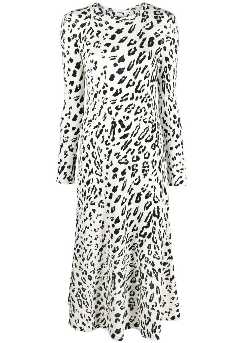 Ralph Lauren: Polo leopard-print midi dress