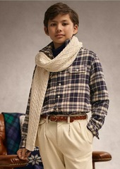 Ralph Lauren: Polo Liitle Boy's & Boy's Plaid Work Shirt