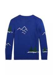 Ralph Lauren: Polo Liitle Boy's & Boy's Polo Bear Family Sweater