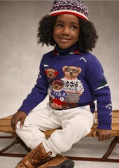 Ralph Lauren: Polo Liitle Boy's & Boy's Polo Bear Family Sweater