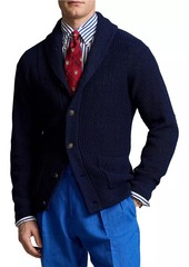 Ralph Lauren Polo Linen & Cotton-Blend Button-Front Cardigan