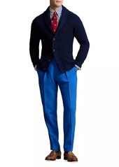 Ralph Lauren Polo Linen & Cotton-Blend Button-Front Cardigan