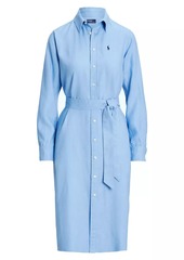 Ralph Lauren: Polo Linen Belted Shirtdress
