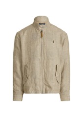 Ralph Lauren Polo Linen-Blend Zip-Up Jacket