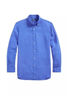 Ralph Lauren Polo Linen Button-Down Shirt