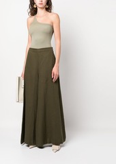 Ralph Lauren: Polo linen palazzo flat-front trousers