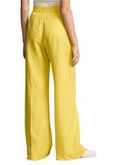 Ralph Lauren: Polo Linen Wide-Leg Flare Pants