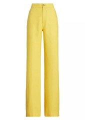 Ralph Lauren: Polo Linen Wide-Leg Flare Pants