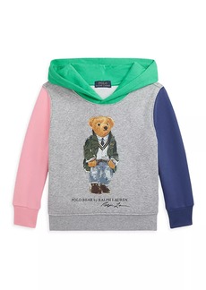 Ralph Lauren: Polo Little Boy's & Boy's Bear Colorblocked Hoodie