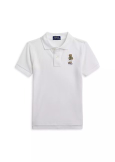 Ralph Lauren: Polo Little Boy's & Boy's Bear Cotton Polo Shirt