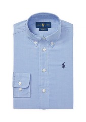 Ralph Lauren: Polo Little Boy's & Boy's Broadcloth Button-Front Dress Shirt