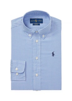 Ralph Lauren: Polo Little Boy's & Boy's Broadcloth Button-Front Dress Shirt