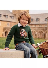 Ralph Lauren: Polo Little Boy's & Boy's Bulldog Intarsia Sweater