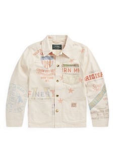 Ralph Lauren: Polo Little Boy's & Boy's Canvas Denim Jacket