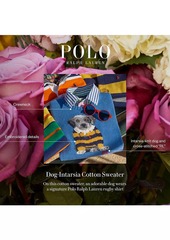 Ralph Lauren: Polo Little Boy's & Boy's Dog Crewneck Sweater