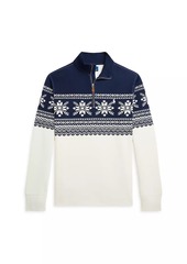 Ralph Lauren: Polo Little Boy's & Boy's Fair Isle Half-Zip Pullover