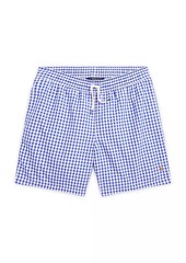 Ralph Lauren: Polo Little Boy's & Boy's Gingham Swim Shorts