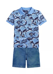 Ralph Lauren: Polo Little Boy's & Boy's Graphic Cotton Polo Shirt