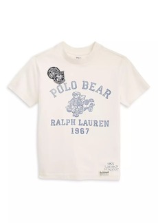Ralph Lauren: Polo Little Boy's & Boy's Graphic Logo Cotton T-Shirt