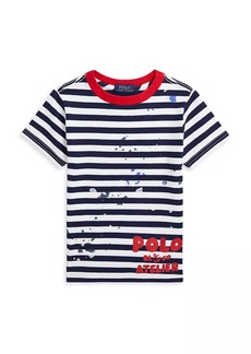 Ralph Lauren: Polo Little Boy's & Boy's Heavyweight Jersey Crewneck T-Shirt