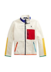 Ralph Lauren: Polo Little Boy's & Boy's Hybrid Mockneck Colorblock Jacket