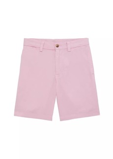 Ralph Lauren: Polo Little Boy's & Boy's Linen Flat Front Shorts