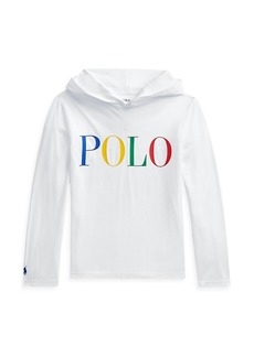 Ralph Lauren: Polo Little Boy's & Boy's Logo Cotton Hooded Shirt