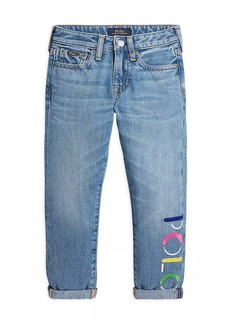 Ralph Lauren: Polo Little Girl's & Girl's Logo Polo Jeans