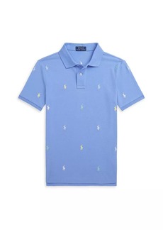 Ralph Lauren: Polo Little Boy's & Boy's Mesh Pony Polo Shirt