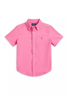 Ralph Lauren: Polo Little Boy's & Boy's Oxford Short-Sleeve Shirt