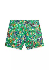 Ralph Lauren: Polo Little Boy's & Boy's Paisley Traveler Swim Shorts