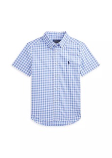 Ralph Lauren: Polo Little Boy's & Boy's Plaid Button-Down Shirt