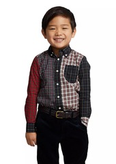 Ralph Lauren: Polo Little Boy's & Boy's Plaid Long-Sleeve Shirt