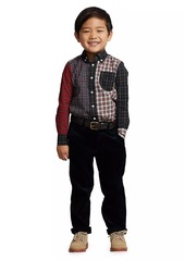 Ralph Lauren: Polo Little Boy's & Boy's Plaid Long-Sleeve Shirt