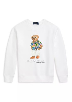 Ralph Lauren: Polo Little Boy's & Boy's​ Polo Bear Crewneck Sweatshirt