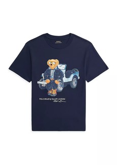 Ralph Lauren: Polo Little Boy's & Boy's Polo Bear Crewneck T-Shirt