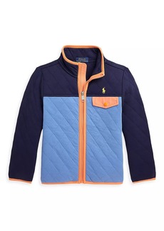 Ralph Lauren: Polo Little Boy's & Boy's Quilted Fleece Jacket